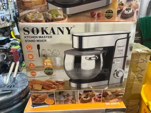 Sokany Kitchen Stand Mixer 13l- 2000W, 6-Speed Professional Mixer