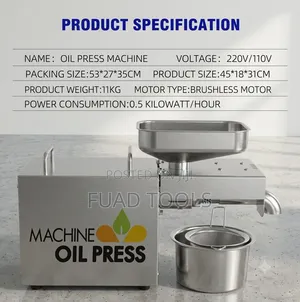 Oil Press Machine