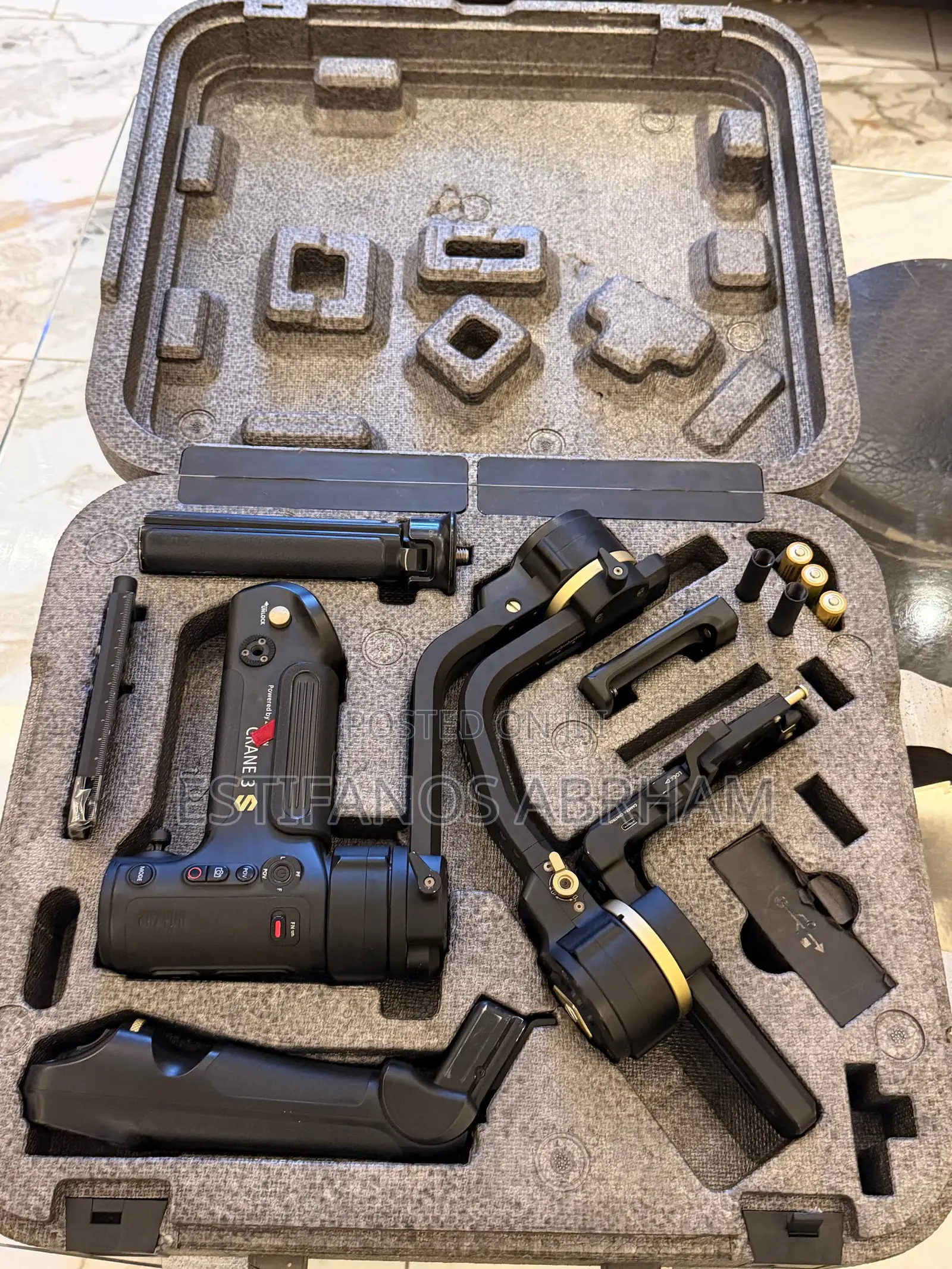 ZHIYUN CRANE 3S Professional 3-Axis Camera Gimbal Stabilizer