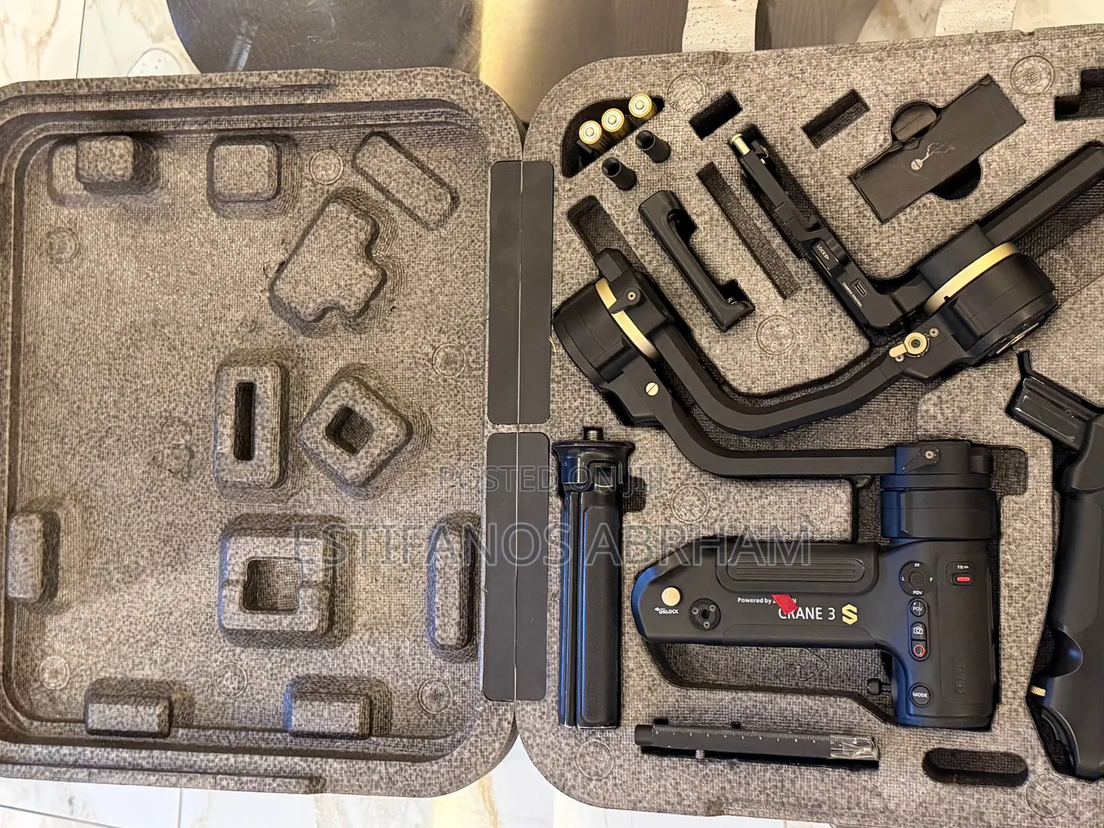 ZHIYUN CRANE 3S Professional 3-Axis Camera Gimbal Stabilizer