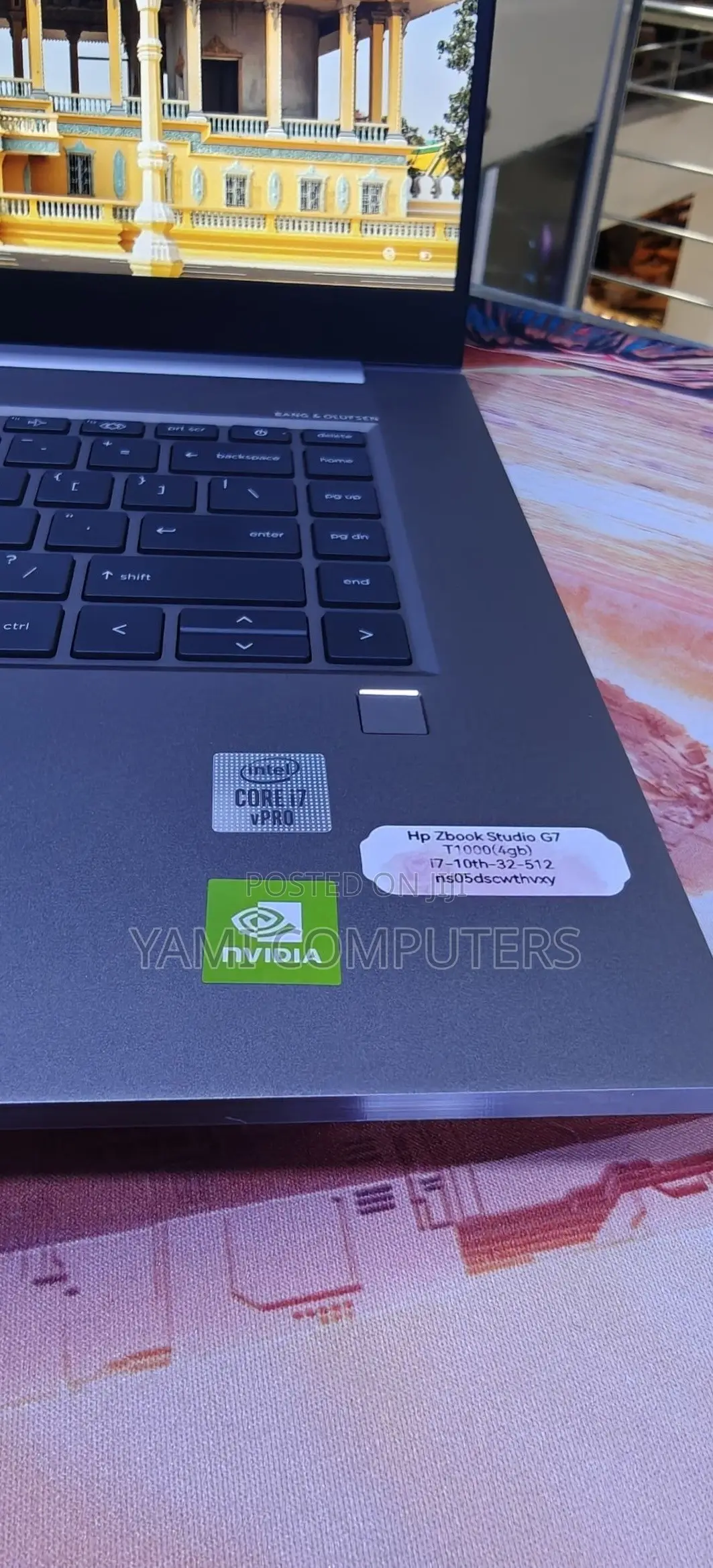 New Laptop HP Zbook Studio G7 32GB Intel Core i7 SSD 512GB