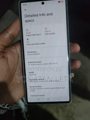 New Xiaomi Mix Fold 2 512 GB White