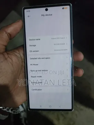 New Xiaomi Mix Fold 2 512 GB White