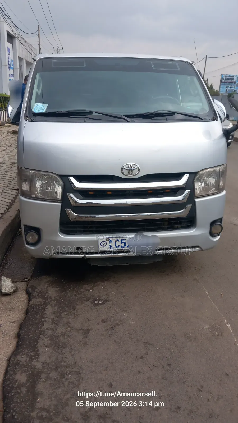 Toyota HiAce 2007 Silver