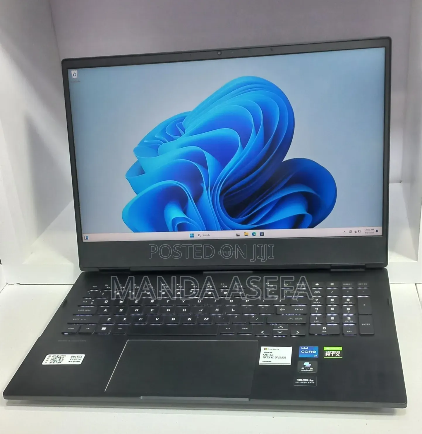 New Laptop HP Omen 16 16GB Intel Core i7 SSD 512GB