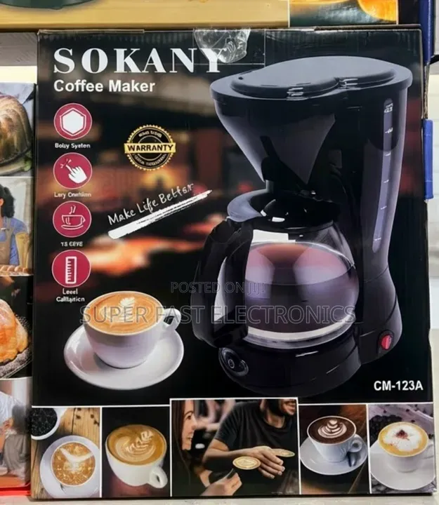 Sokany Coffee Maker - 12 Cups Capacity, Make Life Better