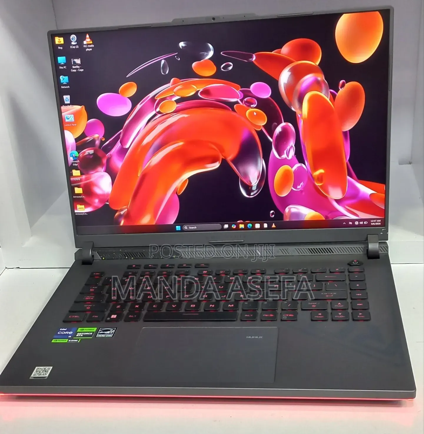 New Laptop Asus ROG Strix G16 G614 16GB Intel Core i9 SSD 1T