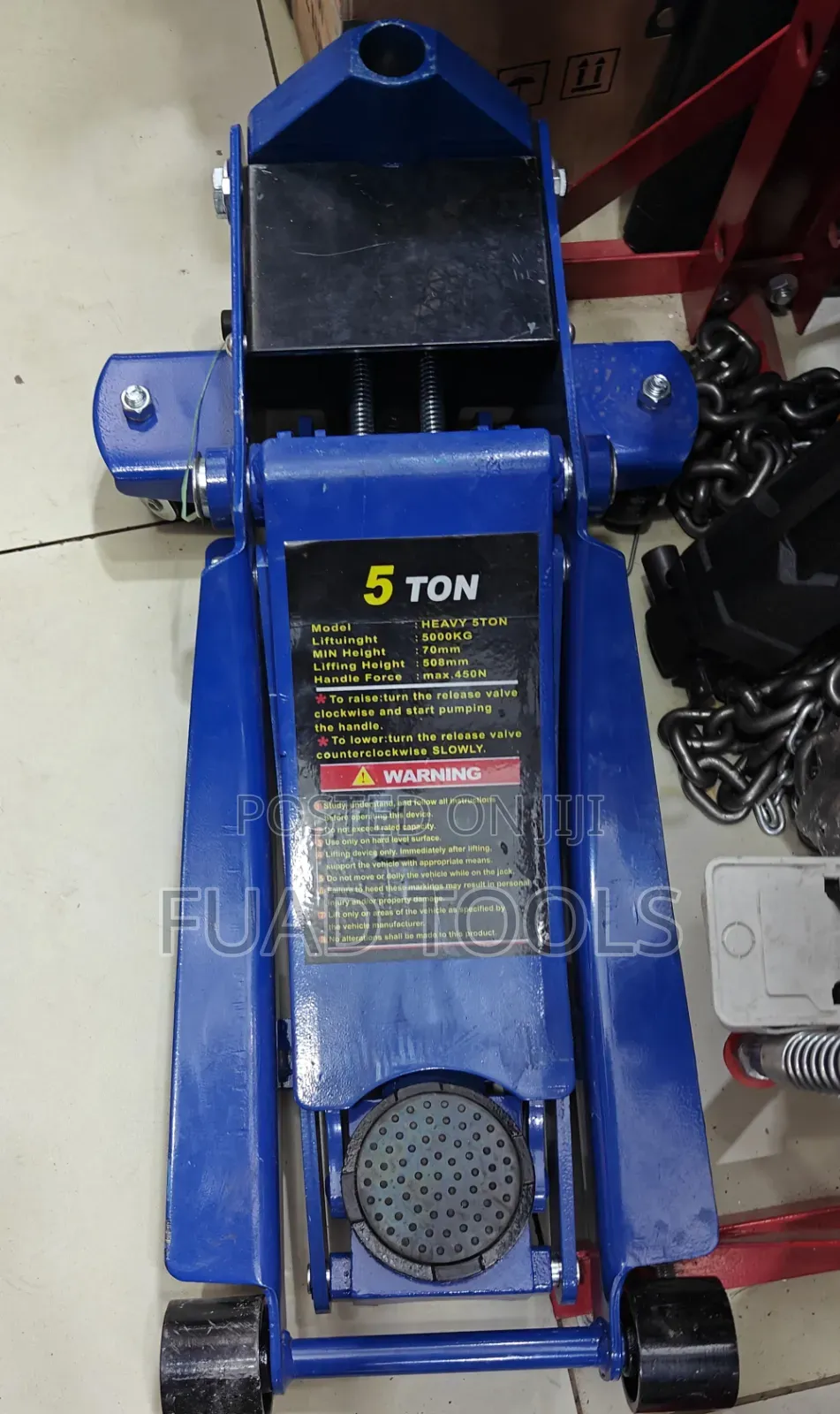 Haydrualic Floor Jack 5Ton