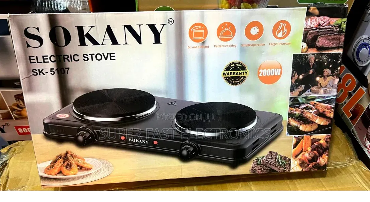 Sokany Electric Stove (SK-5107) - 2000W Infrared Hot Plate