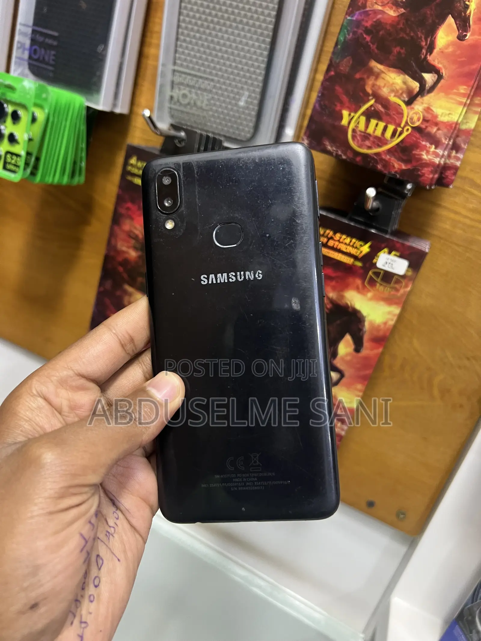 New Samsung A10 32 GB Black