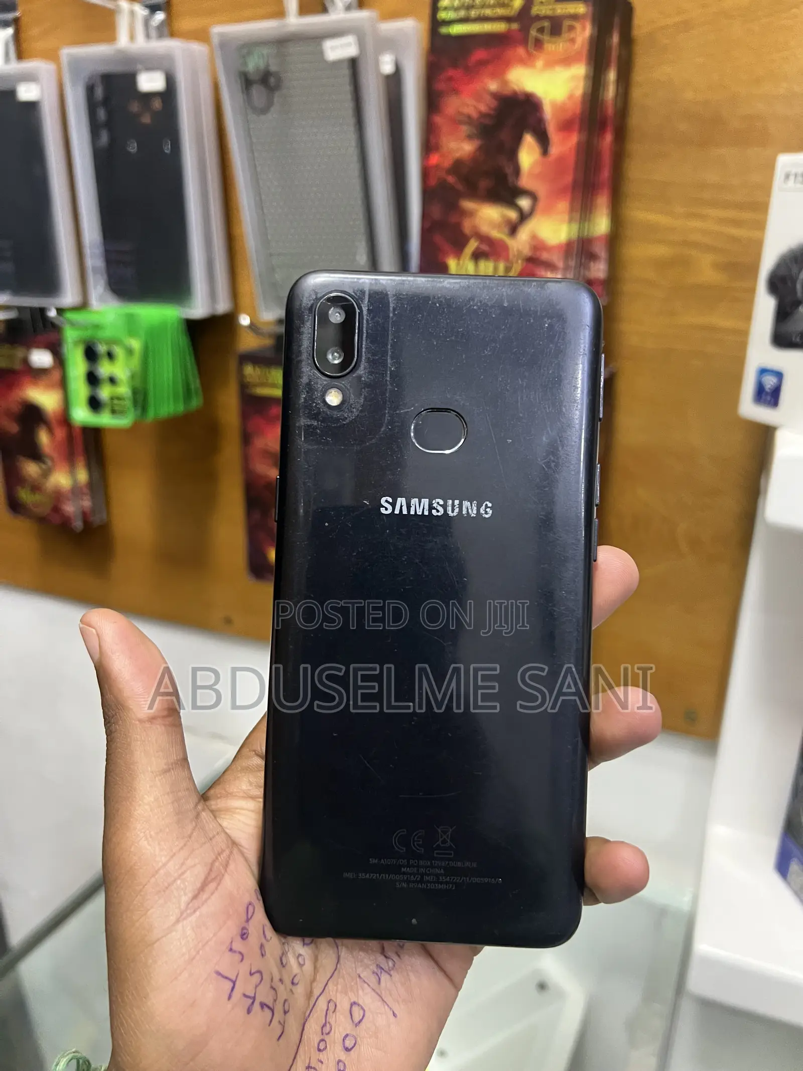 New Samsung A10 32 GB Black