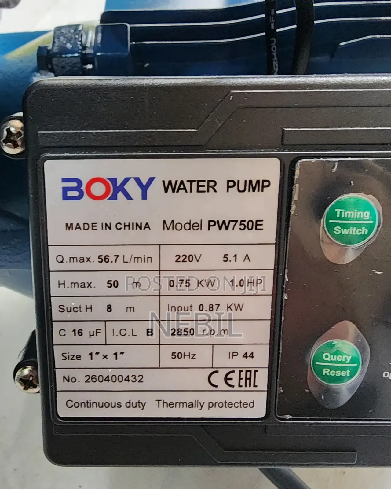 BOKY Water Pump With Digital Controller