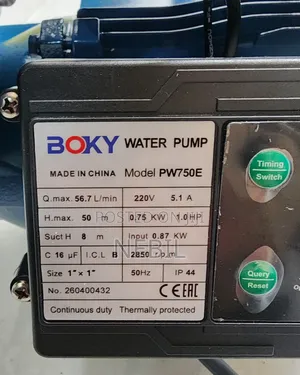 BOKY Water Pump With Digital Controller