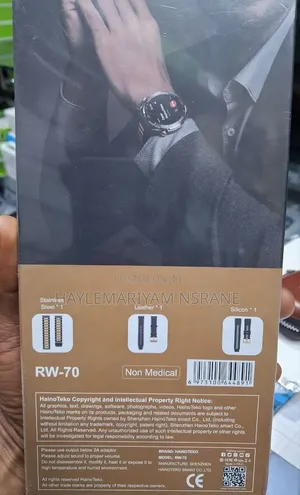 Haino Teko Germany RW-70 AMOLED Smartwatch With 1GB Local Music