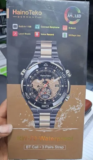 Haino Teko Germany RW-70 AMOLED Smartwatch With 1GB Local Music