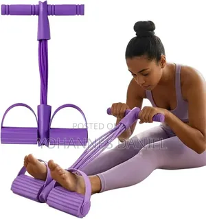 Foot Pedal Abs Trainer Resistance Band