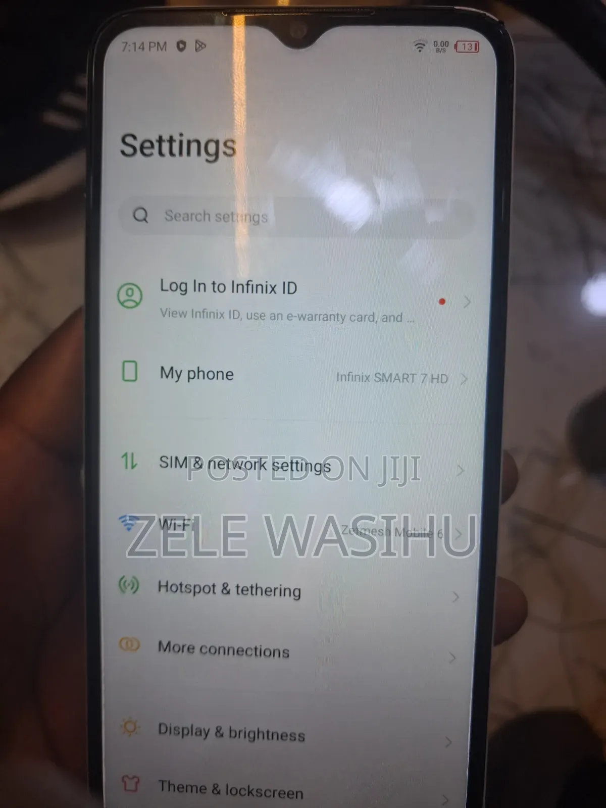 Infinix Smart 7 HD 64 GB White