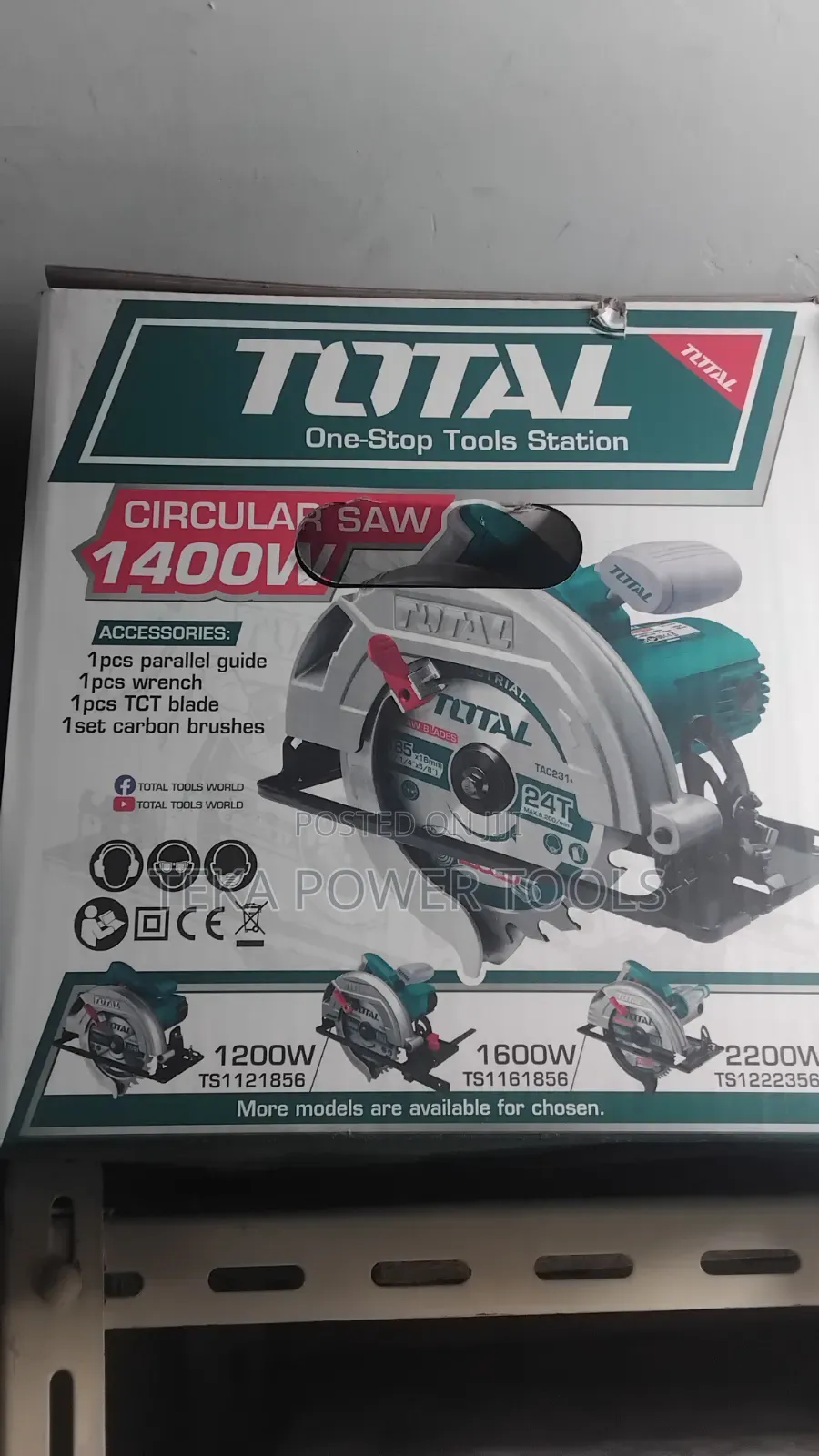 Total Cercular Saw 1400w