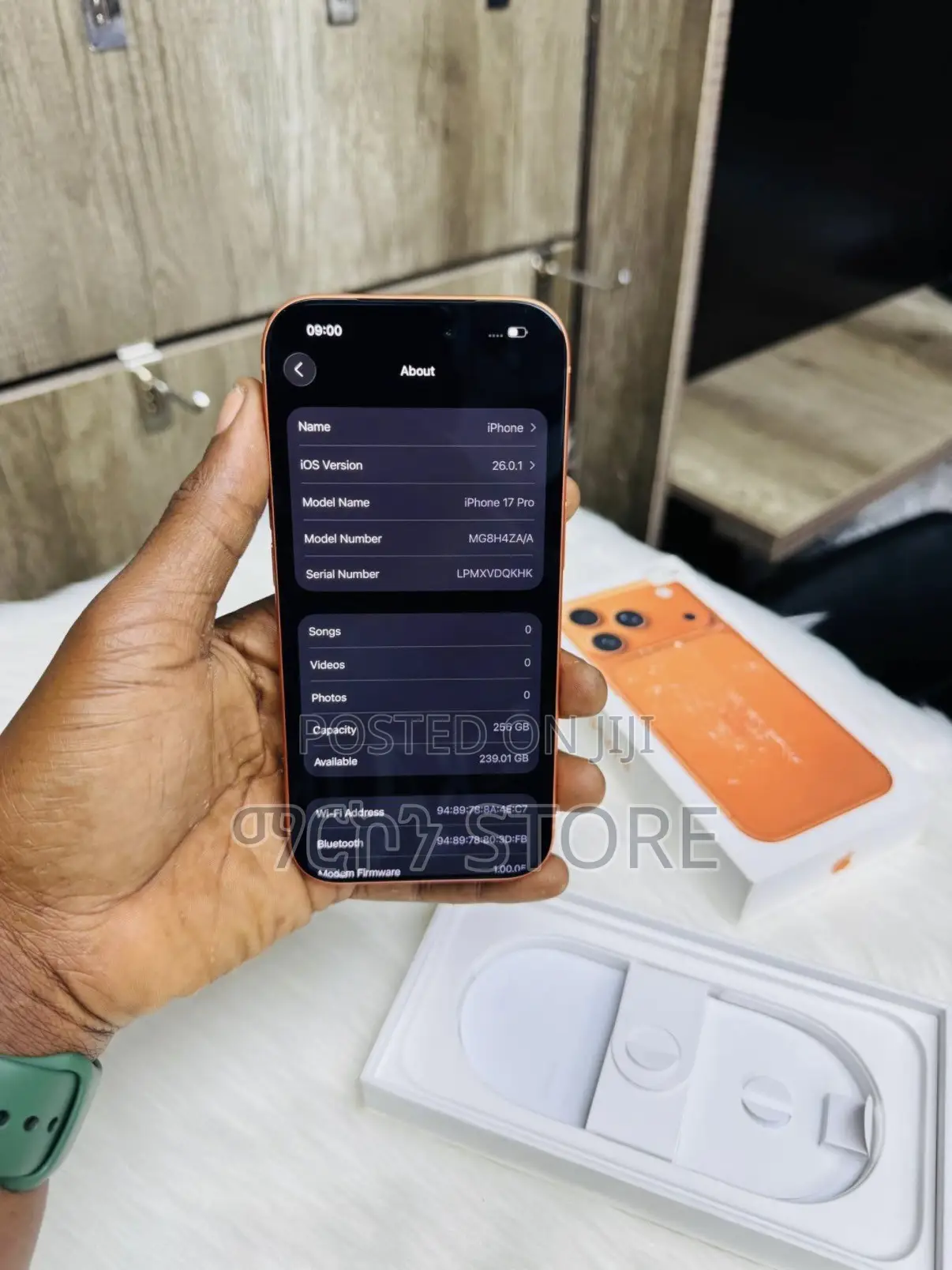 New Apple iPhone 17 Pro 256 GB Orange