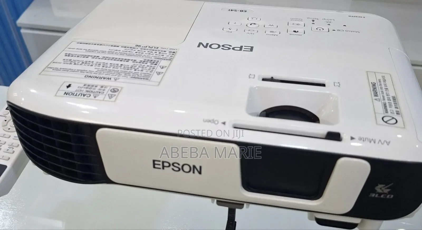 Epson Projector 
 
Model Name: EB-S41
  Has Bag And
