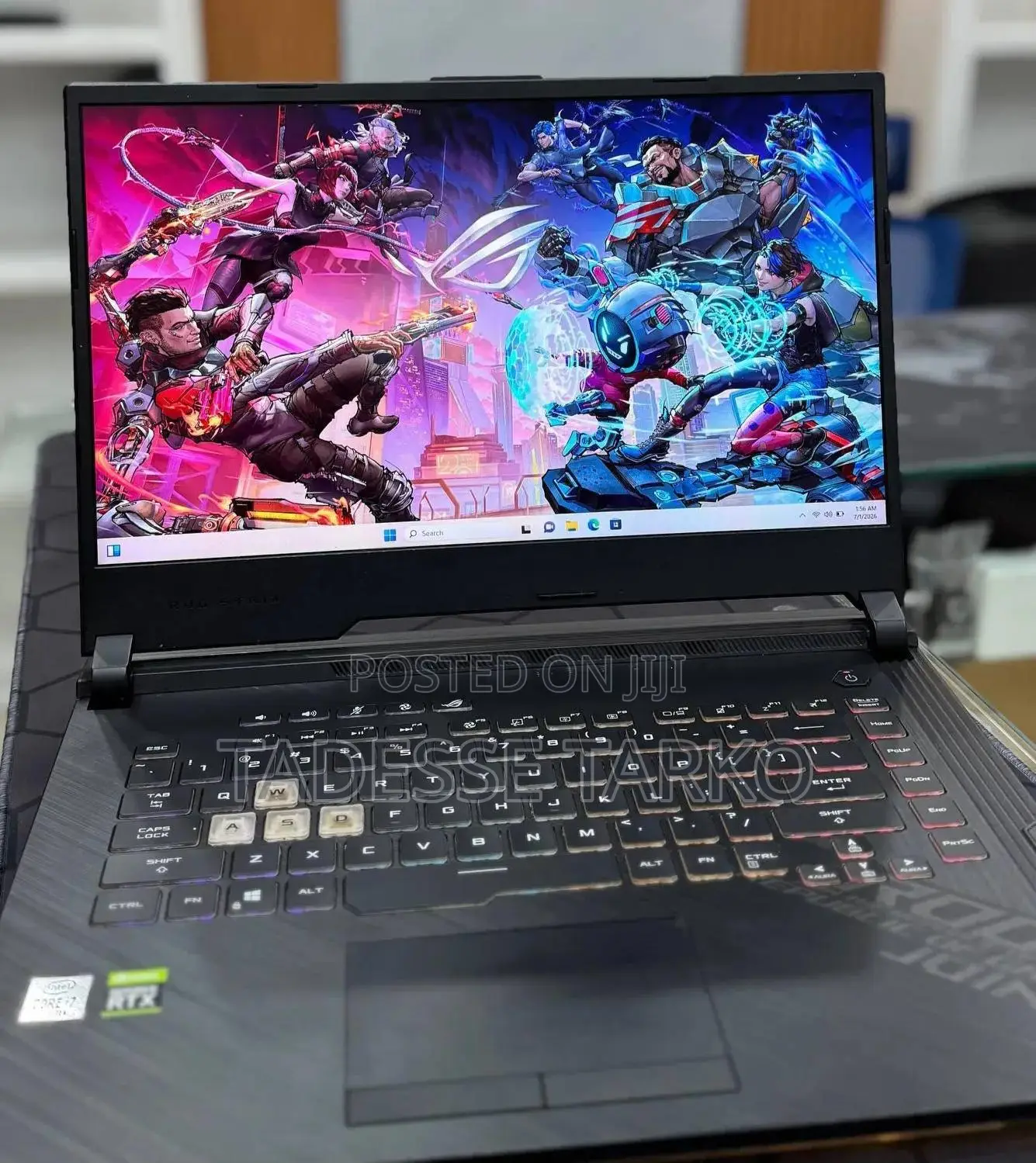 New Laptop Asus ROG Strix G15 16GB Intel Core i7 SSD 512GB