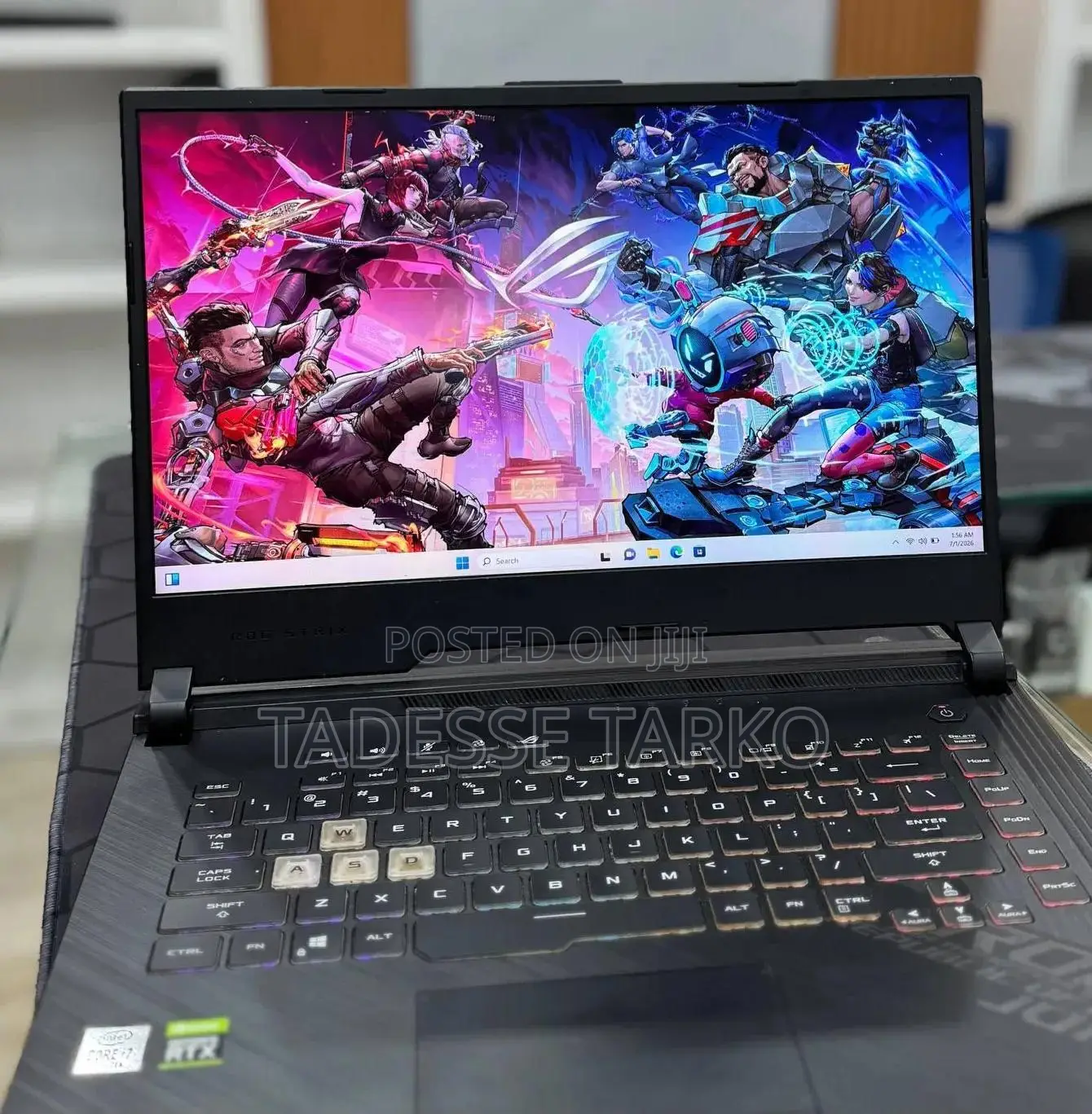 New Laptop Asus ROG Strix G15 16GB Intel Core i7 SSD 512GB