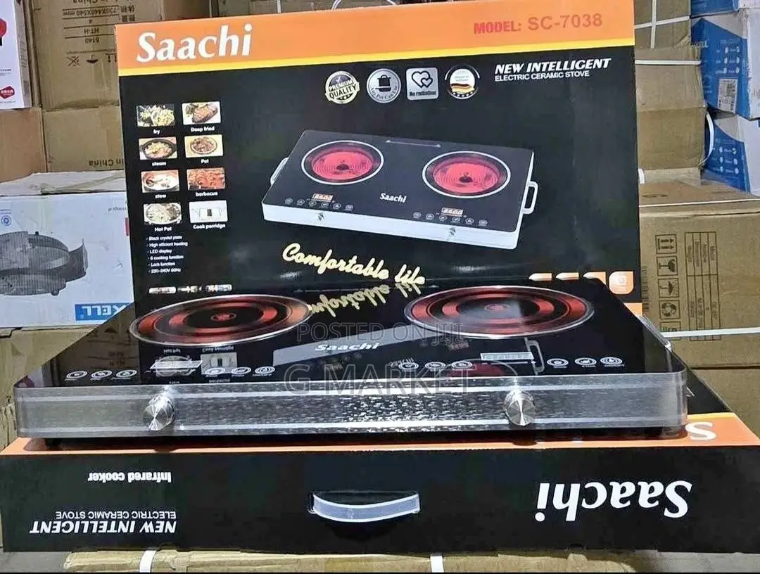 Saachi Touch Technology Electric Stove
