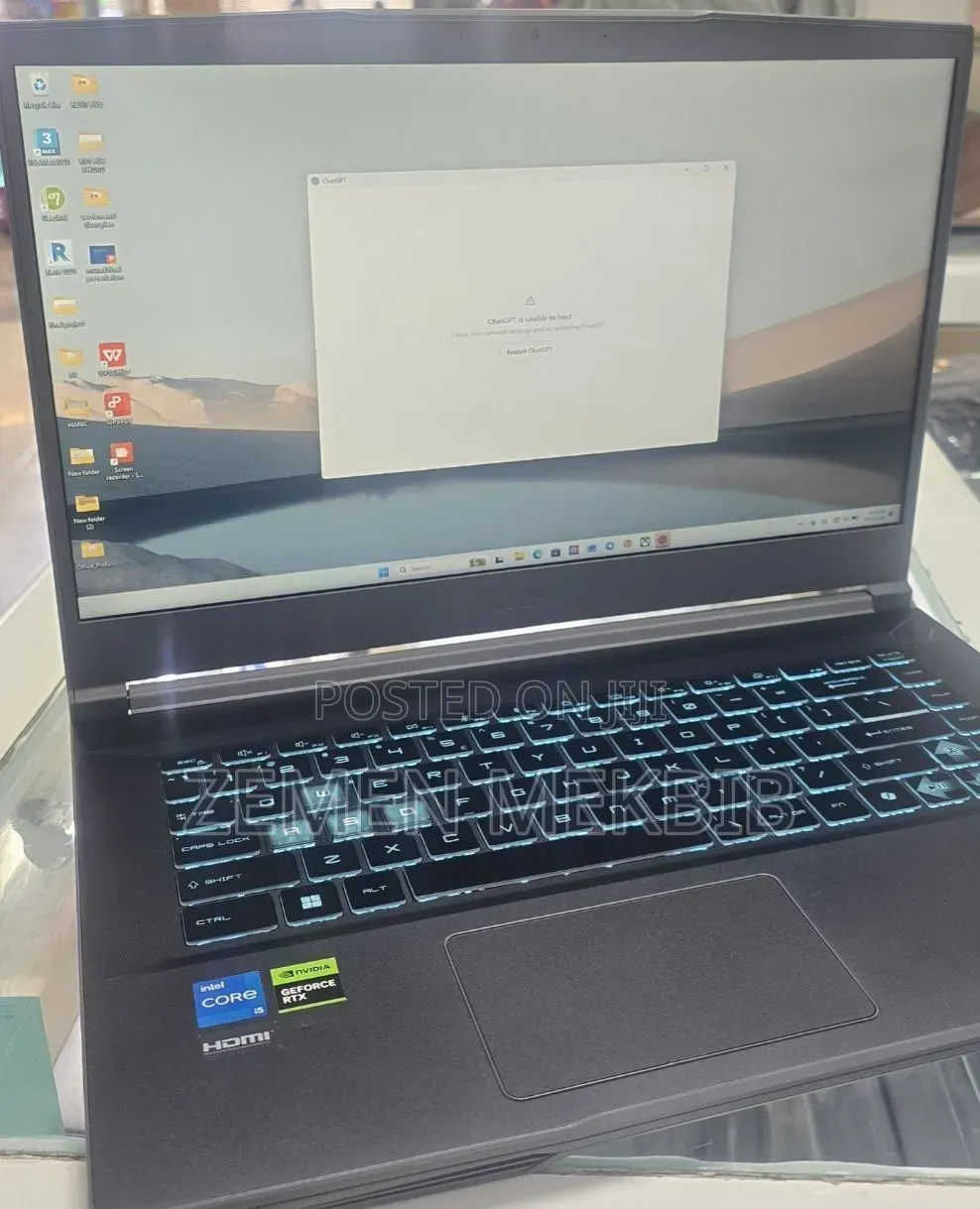 New Laptop MSI GF63 16GB Intel Core i5 SSD 1T