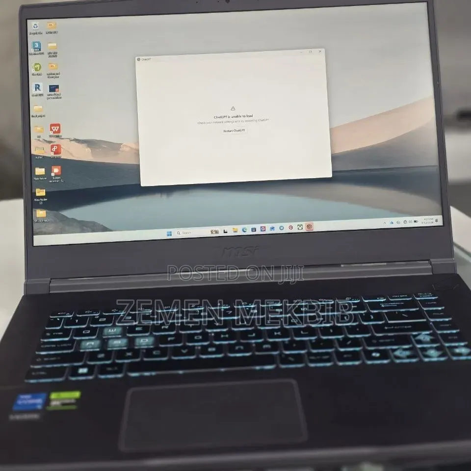 New Laptop MSI GF63 16GB Intel Core i5 SSD 1T