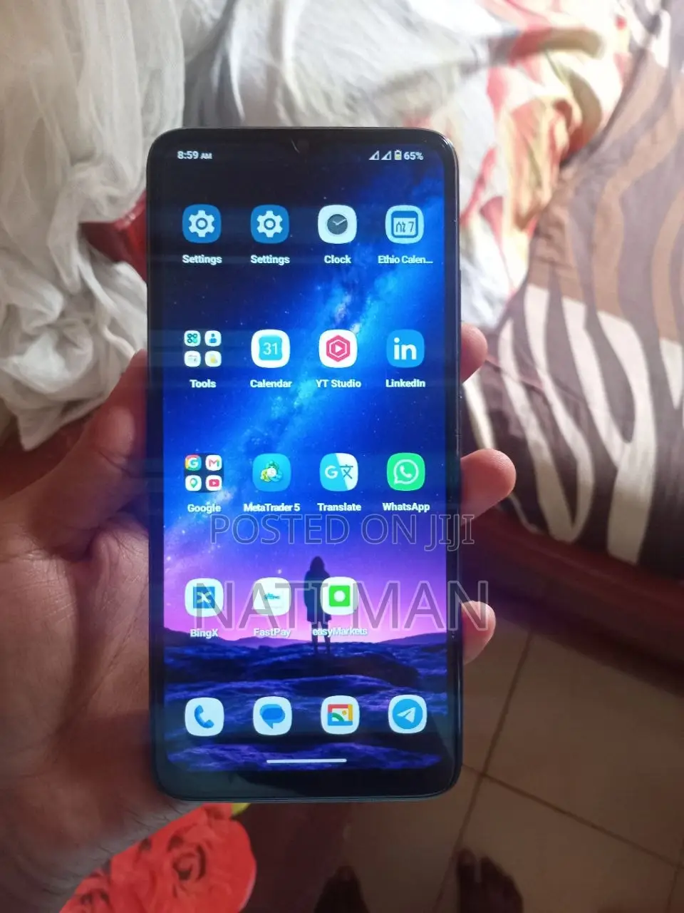 Itel A06 64 GB Black