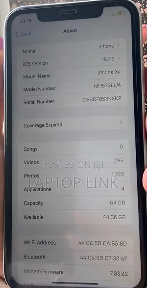 Apple iPhone X 64 GB White