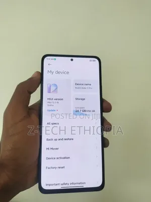 New Xiaomi Redmi Note 11 Pro 5G 256 GB Blue