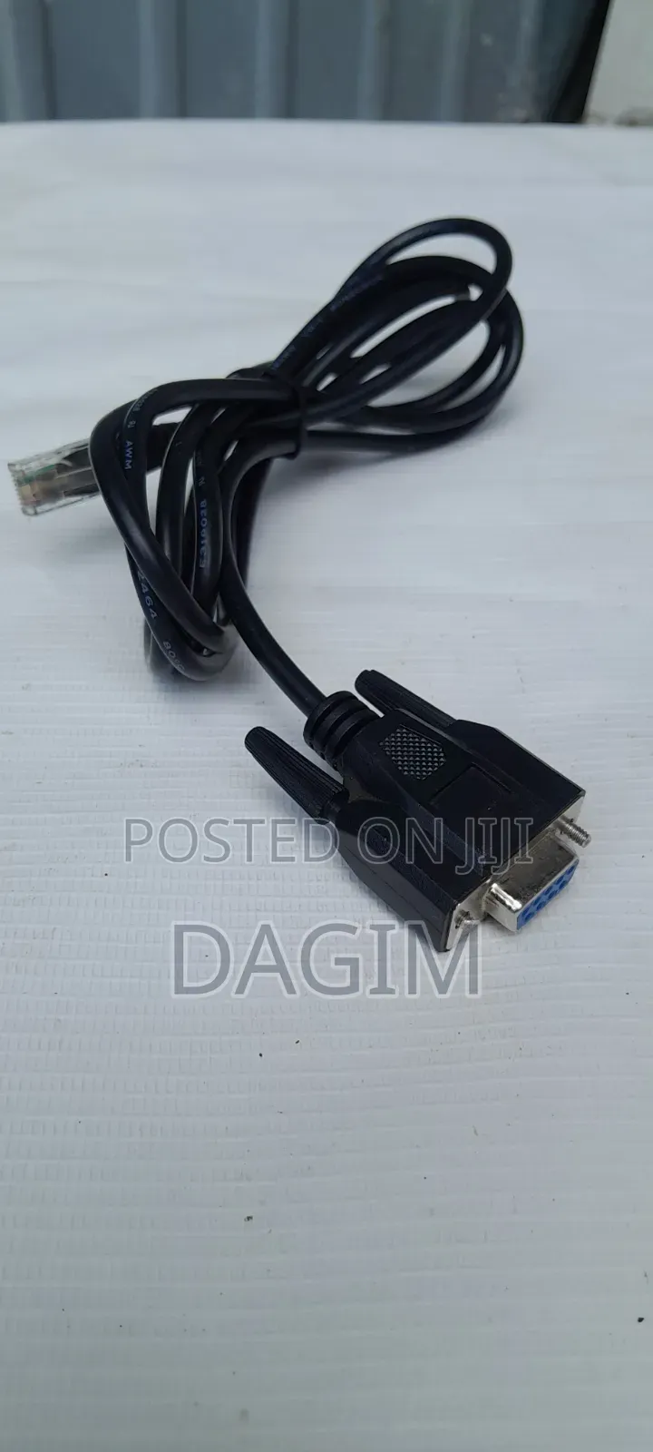 DB9 to RJ45 Serial/Console Cable.