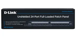 D-Link Cat6A UTP Patch Panels