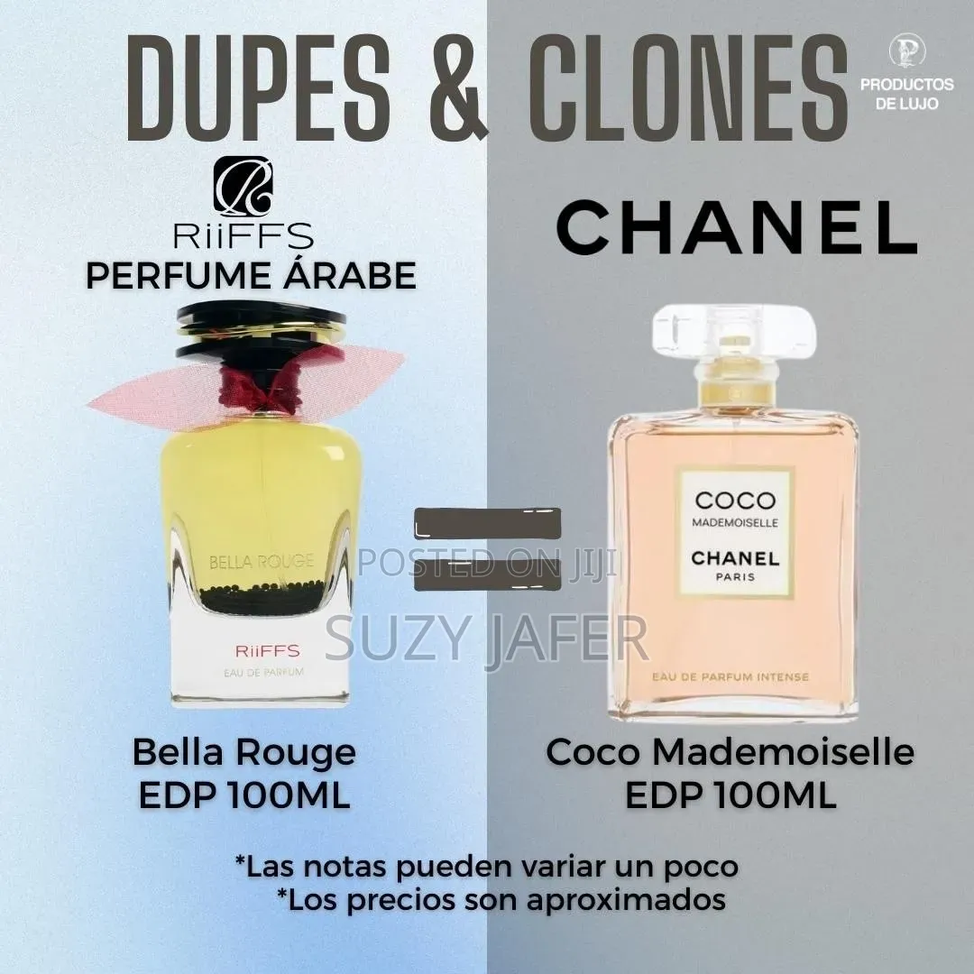 Bella Rouge Riiffs Edp 100ml Women's - Inspired by Coco Mademoiselle