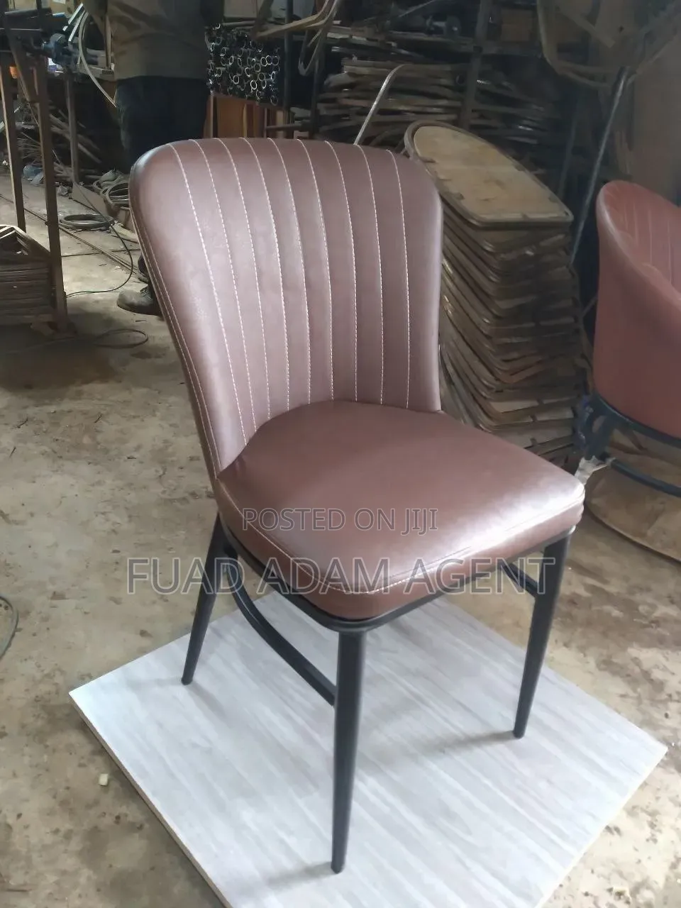 Restaurant Chairs/ Leather Cafe Chairs የሬስቶራንት ወንበር ሌዘር