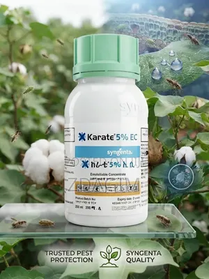 Karate 5% EC Is an Emulsifiable Concentrate Insecticide