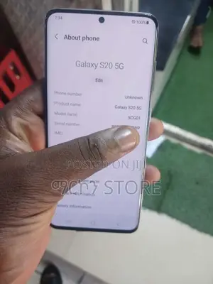 New Samsung Galaxy S20 128 GB Silver