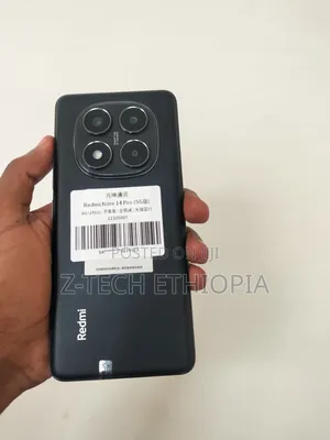 New Xiaomi Redmi Note 14 Pro 256 GB Black