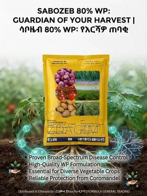 Sabozeb 80% WP Is a Broad-Spectrum Protective Agricultural Fungicide