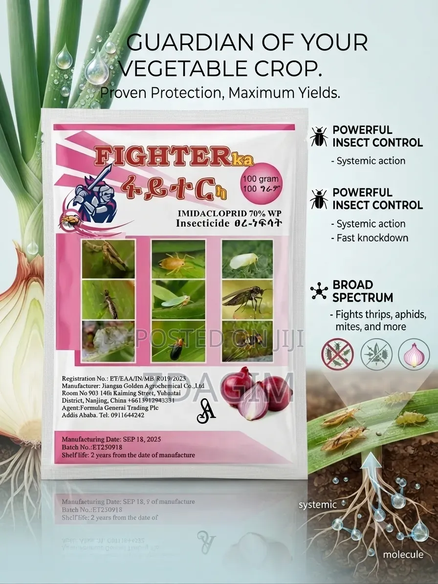 Fighter-Ka Is a 100-Gram Systemic Insecticide
