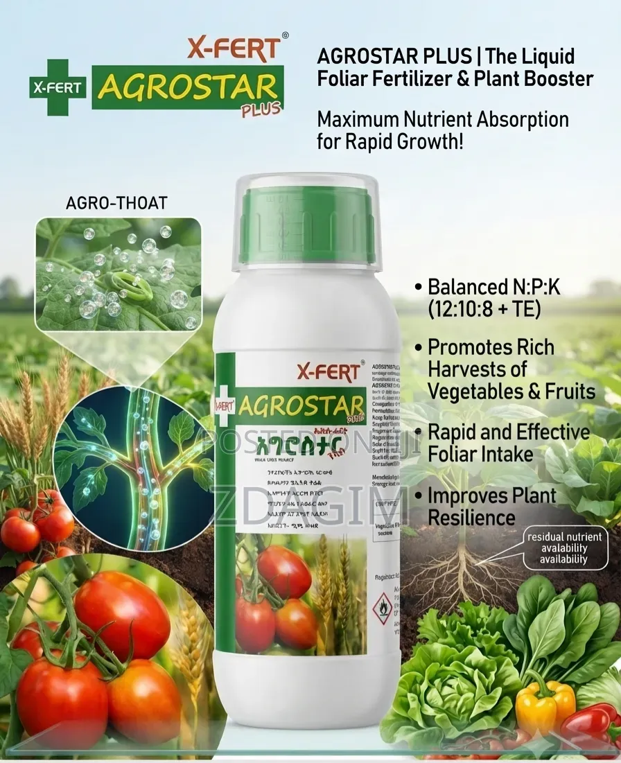 Agrostar Plus Liquid Foliar Fertilizer