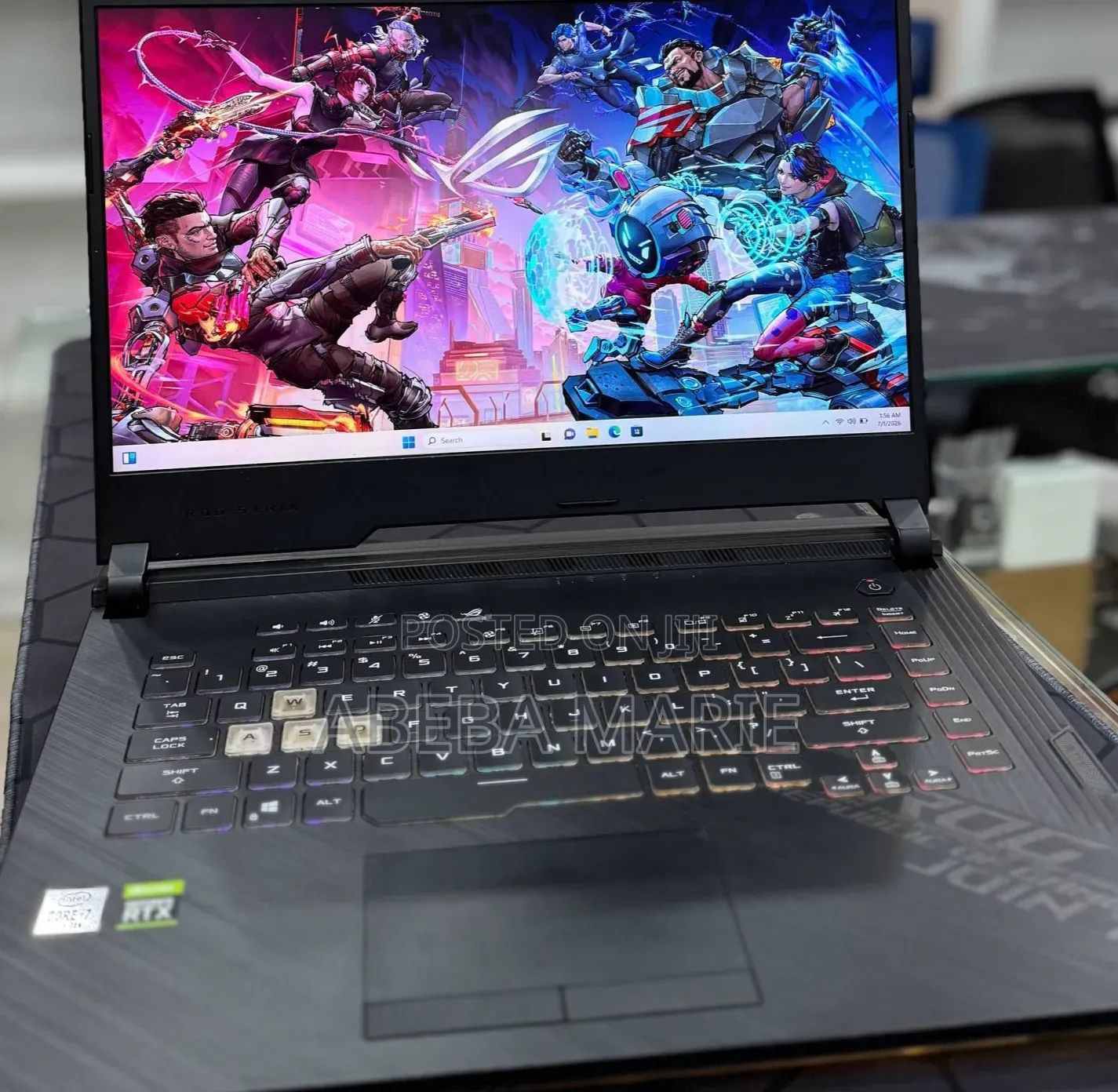 New Laptop Asus ROG Strix G15 16GB Intel Core i7 SSD 512GB