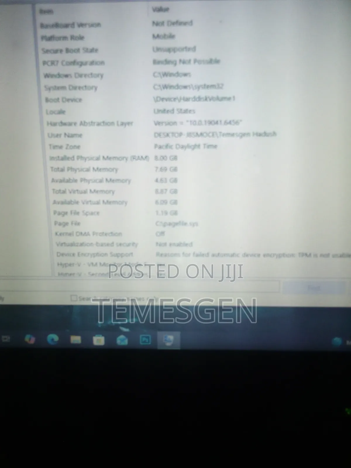 Laptop Lenovo ThinkPad T430 8GB Intel Core i5 HDD 250GB