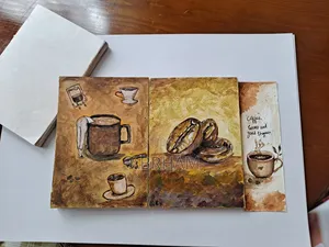 Handmade Ethiopian Coffee Journal | Hand-Painted Cover