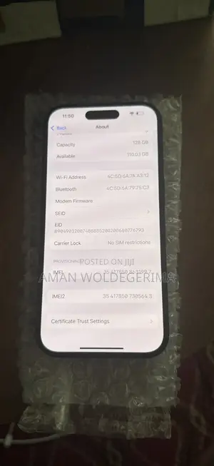 Apple iPhone 16 128 GB Black