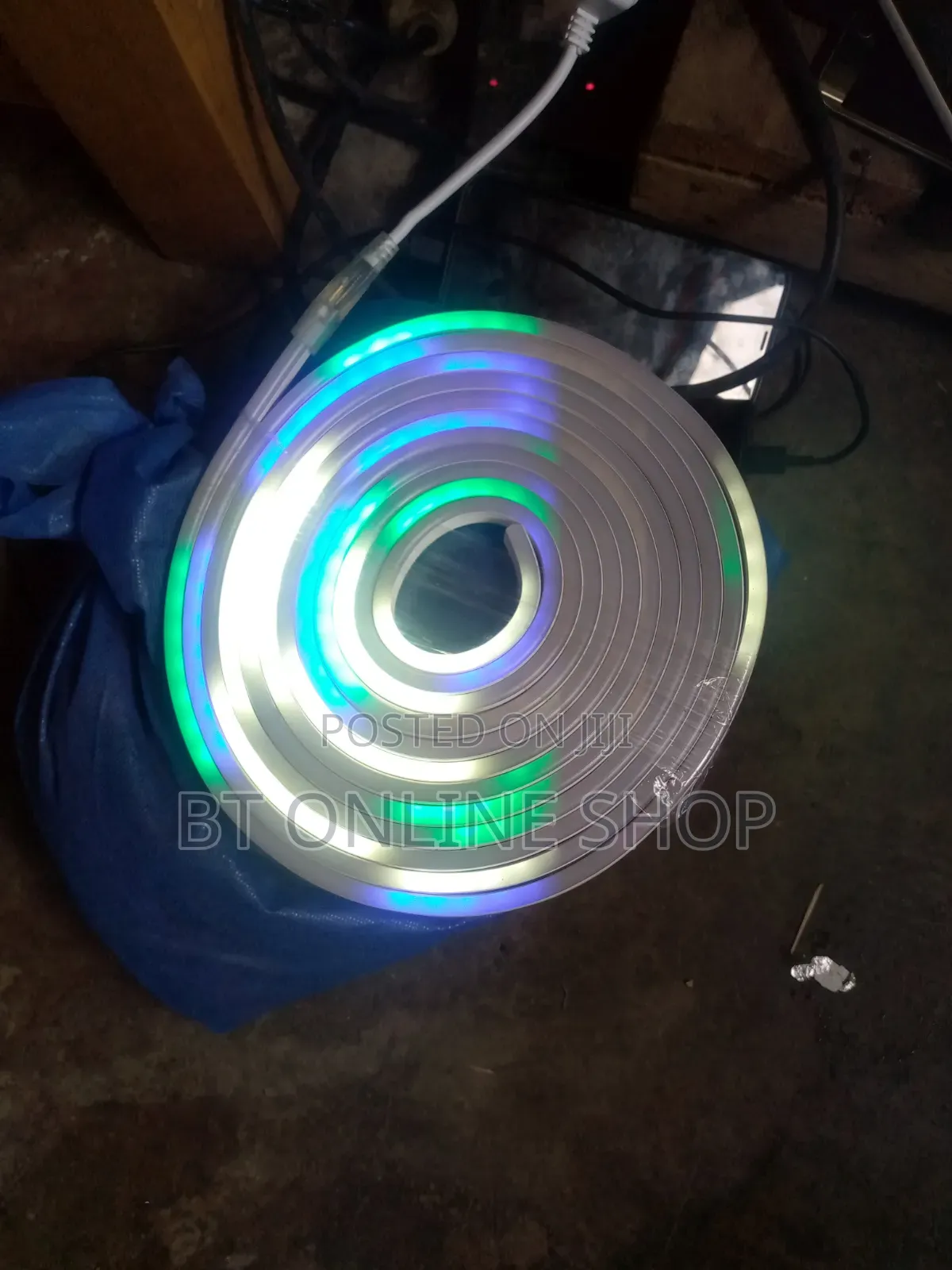 5M RGB LED Neon Strip Light