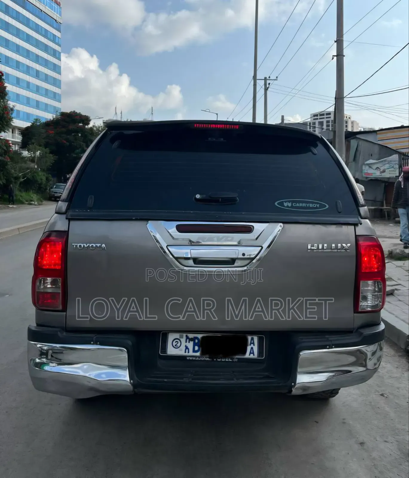 Toyota Hilux 2018 Gray