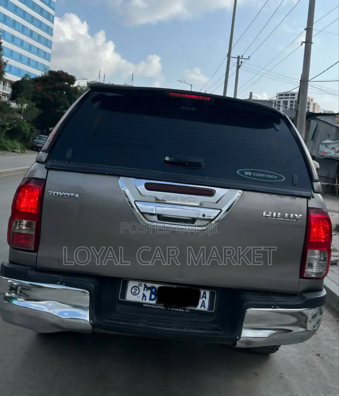 Toyota Hilux 2018 Gray