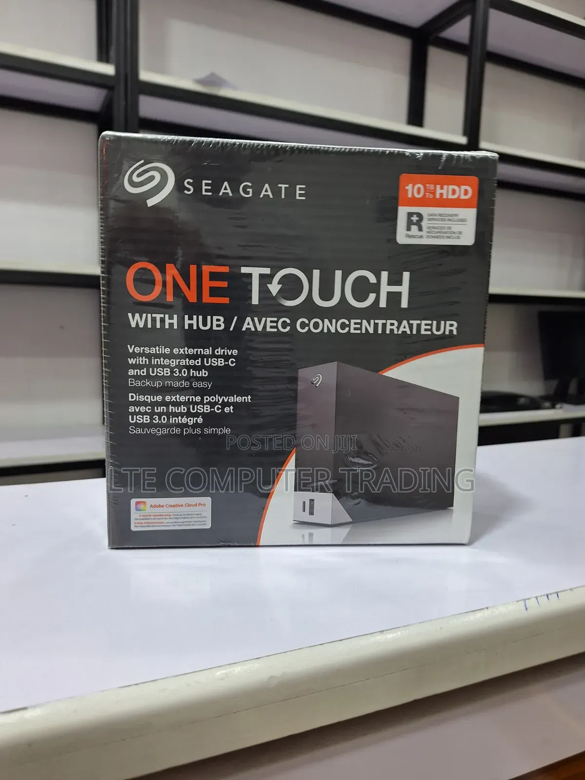 10TB Seagate One Touch External Hard Disk Storage